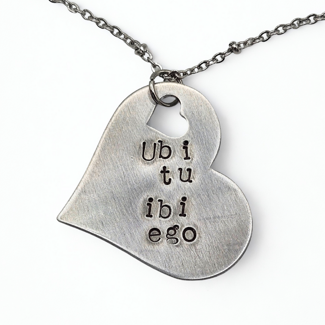 Collana cuore ubi tu