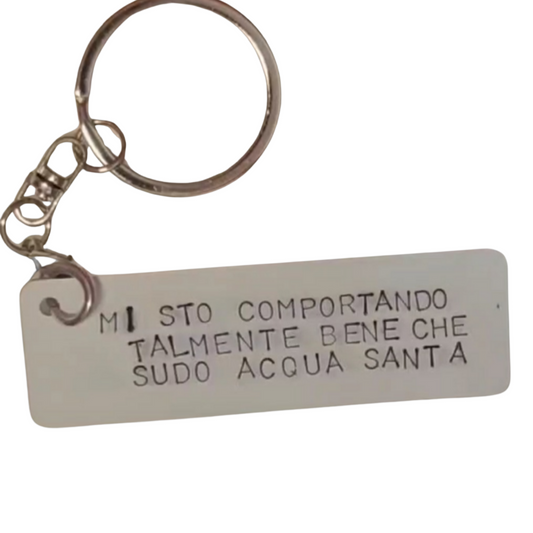 Portachiavi Sudo acqua santa