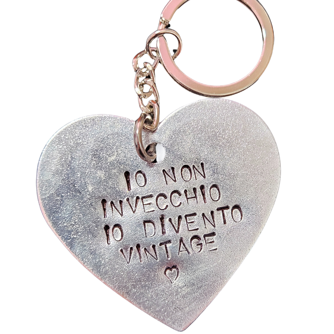 Portachiavi Non invecchio