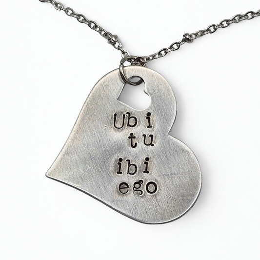 Collana cuore ubi tu