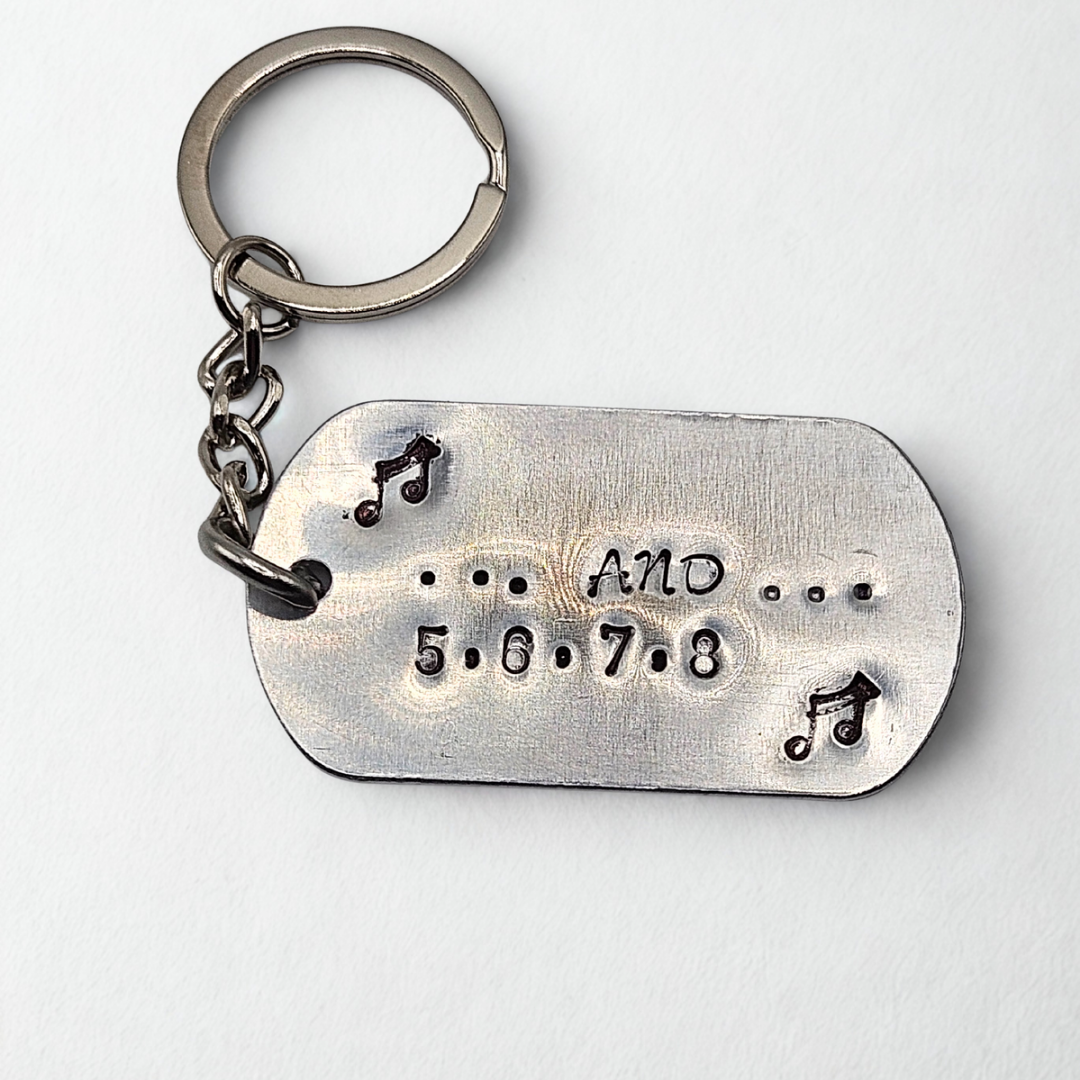 Portachiavi and 5, 6, 7, 8